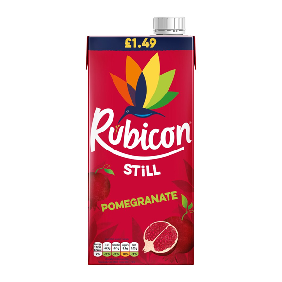 Rubicon Still Pomegranate Juice Drink 1 Litre